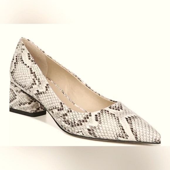 Franco Sarto Romi snake skin pumps - Picture 1 of 7